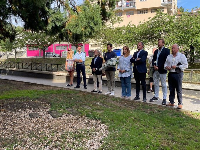 Homenaje del PP vasco al edil de Zumarraga Manuel Indiano, asesinado por ETA hace 22 años