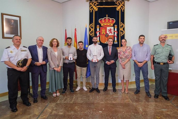 El delegado del Gobierno en C-LM en la entrega de premios en Ciudad Real.