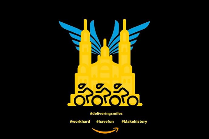 Archivo - La Fundación Alberto Contador colabora en la iniciativa 'Camino por el cambio con Amazon'.