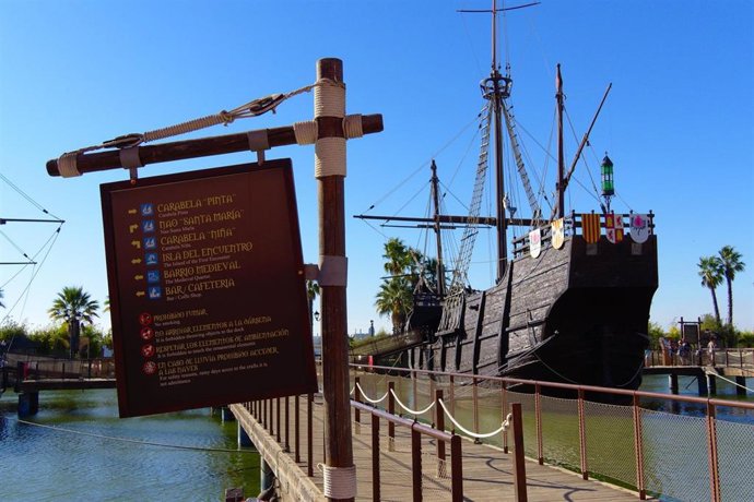 Muelle de las Carabelas.