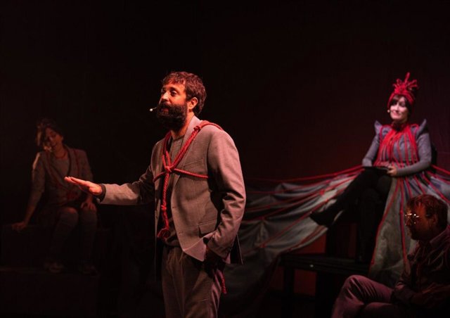 Momento d ela representaicón de 'Porvenir'