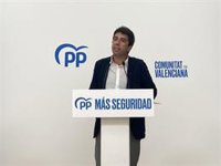 Mazón (PPCV) pide al Gobierno recuperar el ancho ibérico entre Vandellós (Tarragona) y Castellón