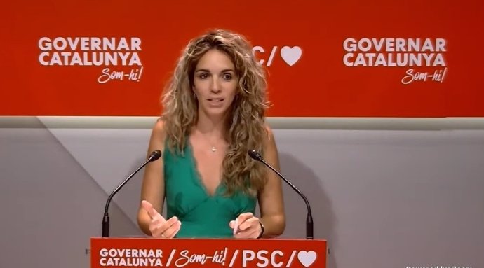 La portavoz de la comisión ejecutiva del PSC Elia Tortolero