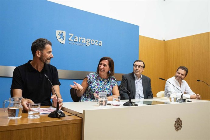 Presentación del concierto, a beneficio de la AECC, que rendirá homenaje a la extinta Banda Sinfónica de Aragón