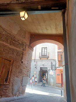 Cobertizo de NuncioViejo en Toledo.