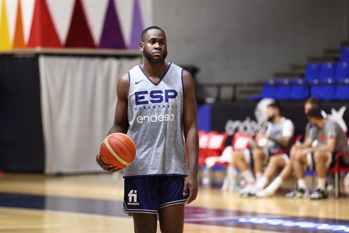 El jugador de la selección española de baloncesto Usman Garuba