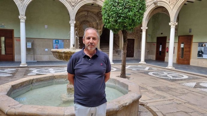 El ingeniero industrial experto en bioeconomía y olivar José Antonio La Cal Herrera en los cursos de la UNIA