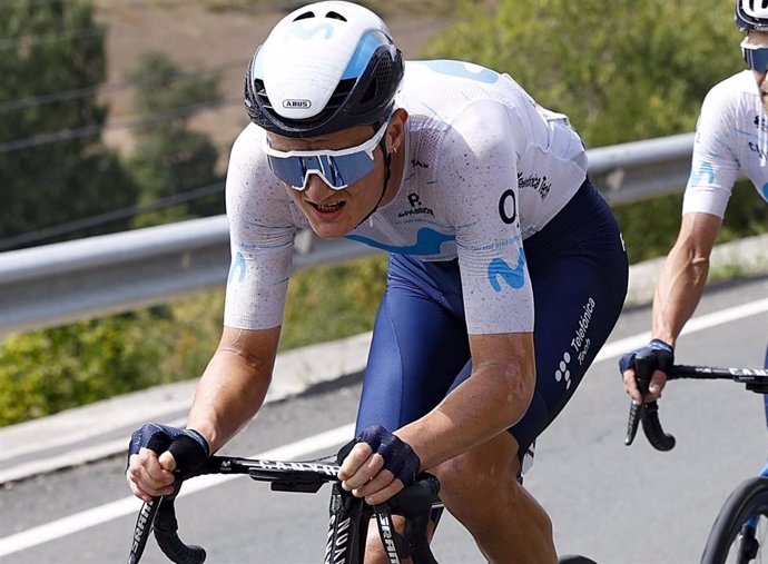 El corredor danés del Movistar Team Mathias Norsgaard