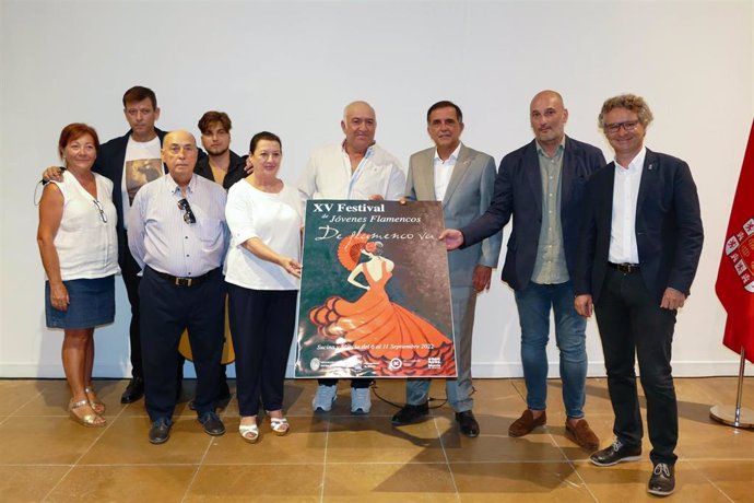 Presentación del XV Festival de Jóvenes Flamencos 'De Flamenco Va' de Sucina (Murcia)