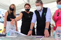 Ponce insiste en la "necesidad" de declarar zona catastrófica la zona afectada por el incendio de Almonaster (Huelva)