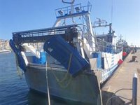 Armadores de Ayamonte (Huelva) destacan que el uso de puertas 'voladoras' ahorra casi un 20% de combustible