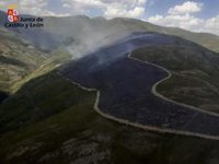 Controlado y en nivel 0 el fuego de Igüeña (León)