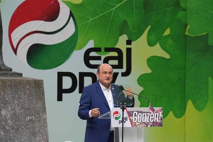 El presidente del EBB del PNV, Andoni Ortuzar.