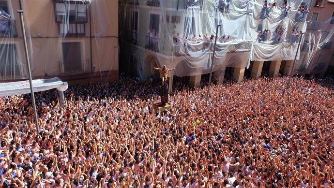 Andrea Domínguez Álava, Cipotegato 2022, hace vibrar a Tarazona en sus fiestas tras dos años interrumpidas