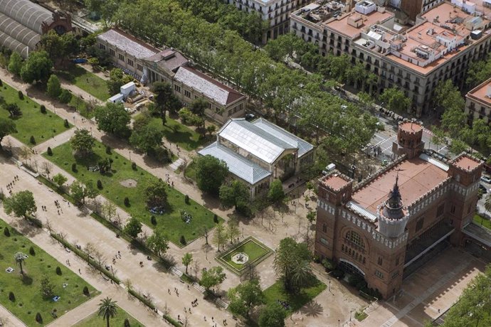 Imatge del parc de la Ciutadella de Barcelona