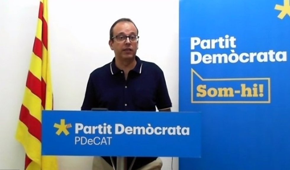 El secretario general adjunto del PDeCAT, Marc Solsona