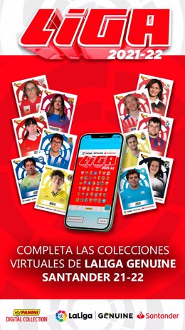 LaLiga y Banco Santander lanzan la segunda edición del álbum de cromos oficial de LaLiga Genuine Santander