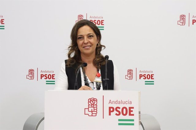 La portavoz adjunta del PSOE en el Parlamento andaluz, Isabel Ambrosio, en una imagen de archivo.