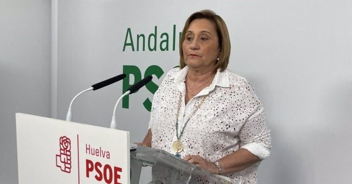 La diputada nacional por el PSOE de Huelva, María Luisa Faneca.