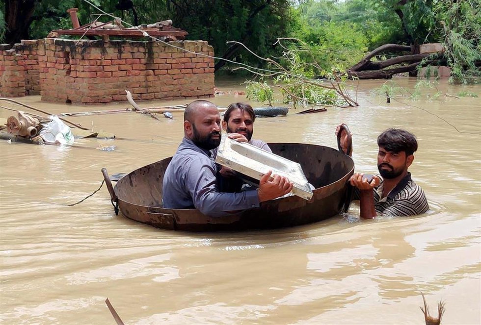 Inundaciones en Pakistán