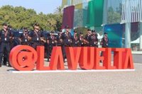 Agentes de la Policía Nacional darán seguridad en la Vuelta Ciclista a España a su paso por la provincia de Málaga