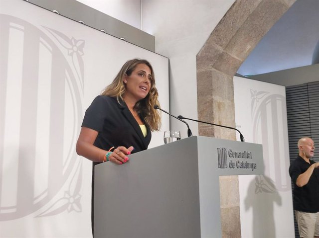 La portaveu del Govern Patrícia Plaja