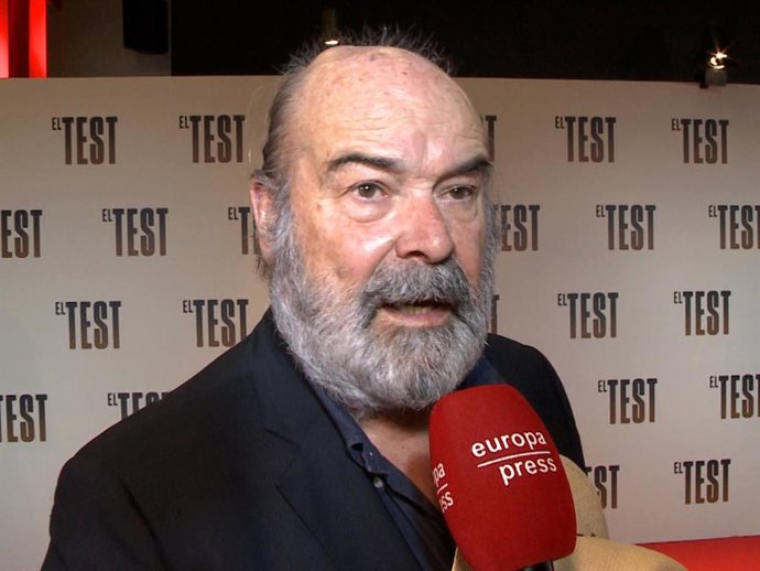 Antonio Resines, en el estreno de 'El test'