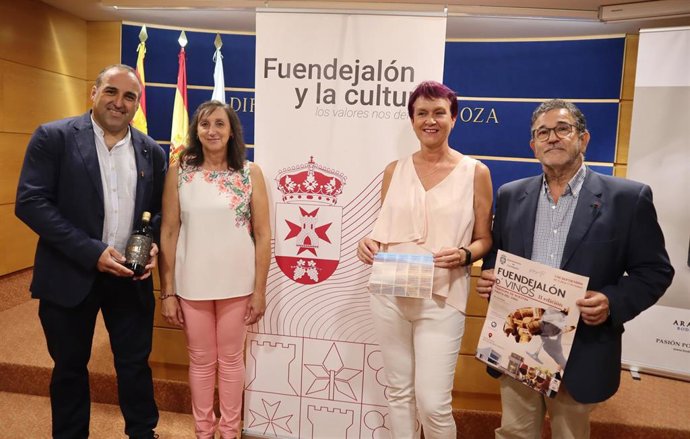 Presentación de la la segunda edición de la fiesta del vino de Fuendejalón.