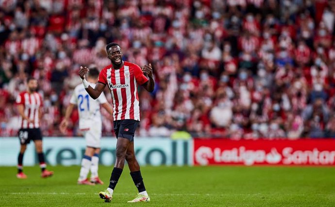 Archivo - El delantero del Athletic Club Iñaki Williams 