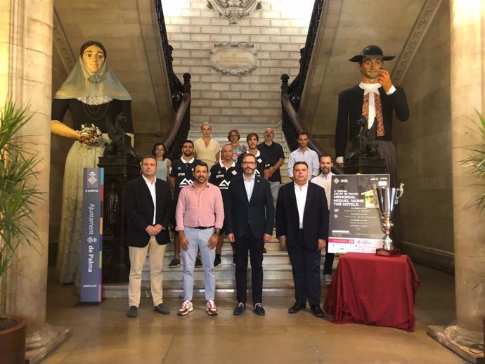 Presentación del 10 Trofeo Ciutat de Palma de Fútbol Sala, Memorial Miquel Jaume