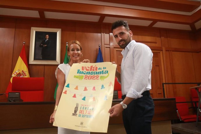 Marián Aguilar y Juan Rafael Fuentes presentan la Velá de la Fuensanta 2022.