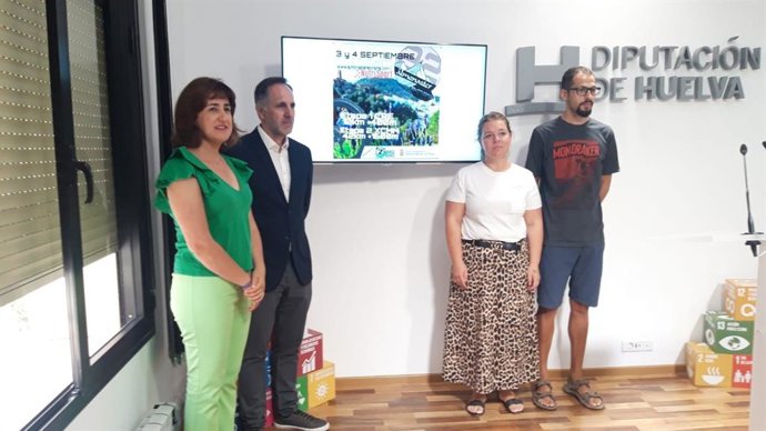 Presentación en la Diputación de Huelva.