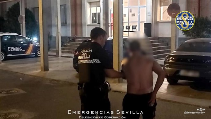 Imagen del detenido