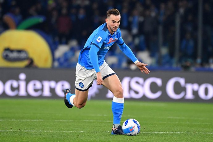 Archivo - Napoli's midfielder Fabian Ruiz during the Italian championship Serie A football match between SSC Napoli and AC Milan on March 6, 2022 at the Diego Armando Maradona stadium in Naples, Italy - Photo Carmelo Imbesi / LiveMedia / DPPI