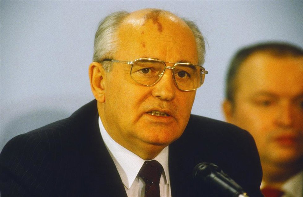 El último líder de la Unión Soviética, Mijail Gorbachov