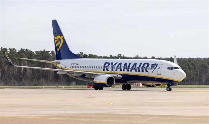 Archivo - Avión de Ryanair, en un aimagen de archivo.