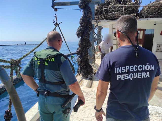 Guardia Civil y Servicio de Inspección Pesquera