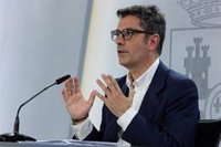 Bolaños defiende que las exhumaciones son una "cuestión de humanidad", también la del Valle de los Caídos