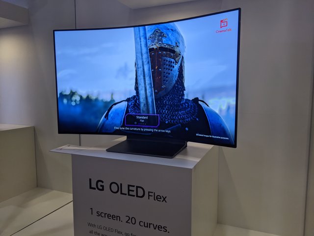 El nuevo monitor LG OLED Flex expuesto en IFA (Berlín)