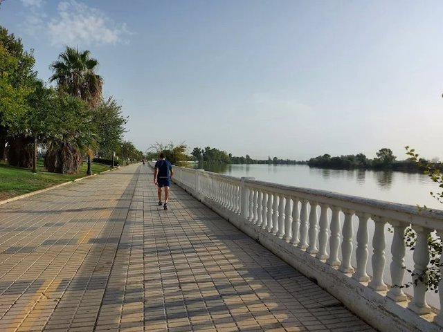 Paseo fluvial de Coria del Río (Sevilla).