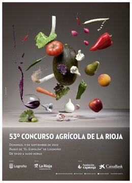 Cartel concurso agrícola de La Rioja