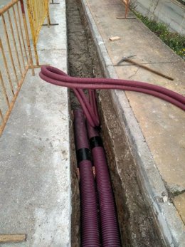 Endesa pone en servicio una nueva línea de media tensión en Casarabonela