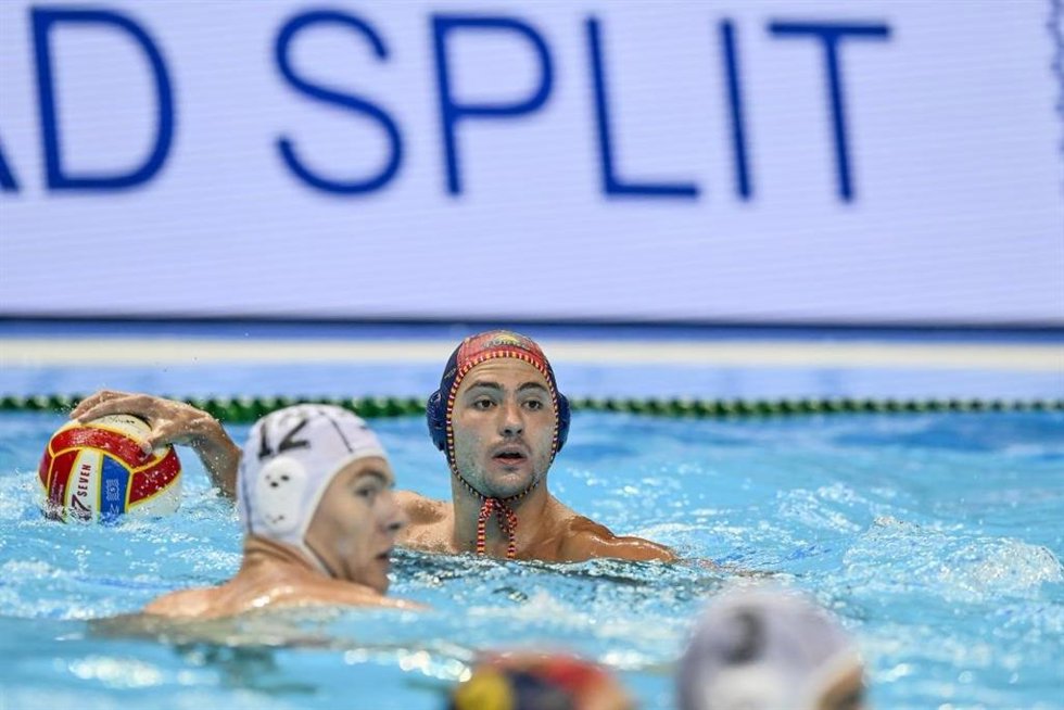 El jugador de waterpolo de la selección española masculina Alberto Munárriz