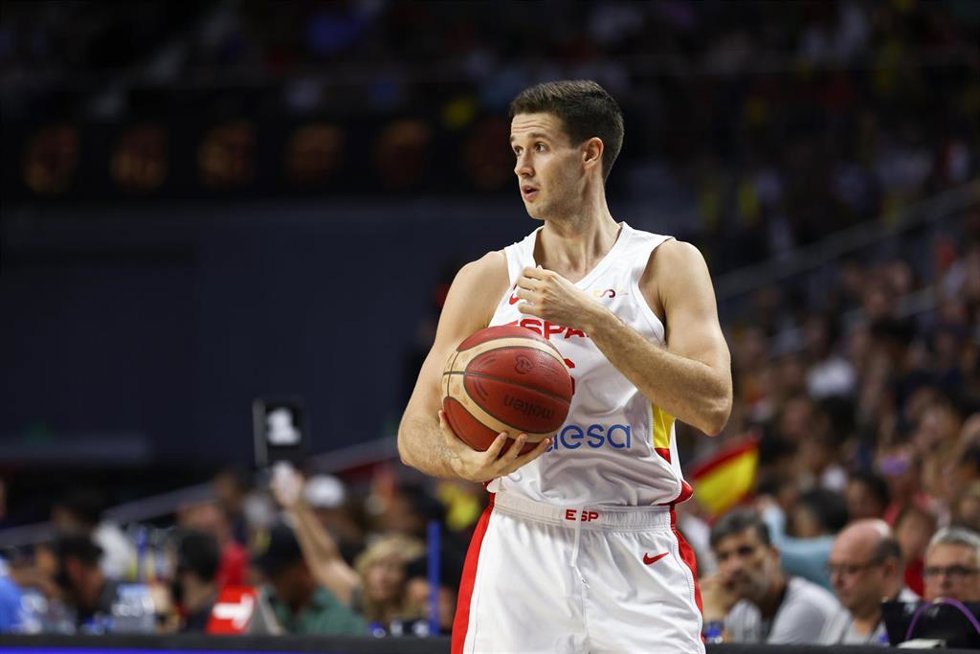  El alero de la selección española de baloncesto Xabi López-Arostegui