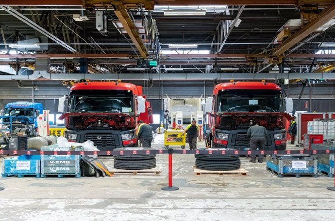 Planta de desmontaje de Renault Trucks