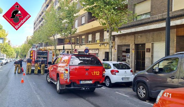 Fallece un hombre en Alcoi tras incendiarse una habitación de su vivienda