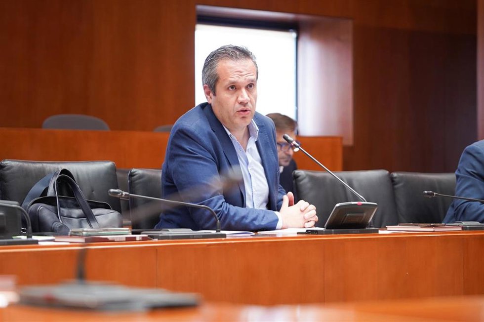 Archivo - El diputado de Cs en las Cortes de Aragón, Carlos Ortas.
