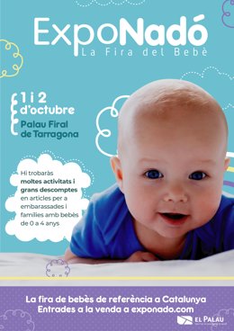 Cartel 2022 de la Feria ExpoNadó Tarragona.