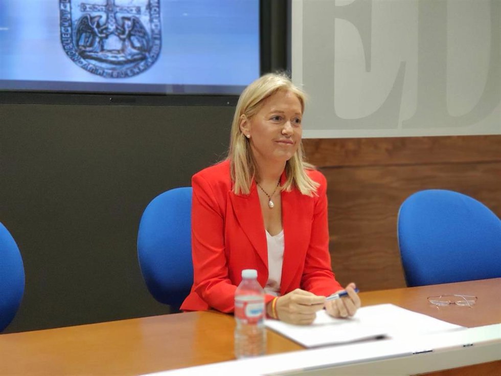 Archivo - La portavoz de Vox en el Ayuntamiento de Oviedo, Cristina Coto