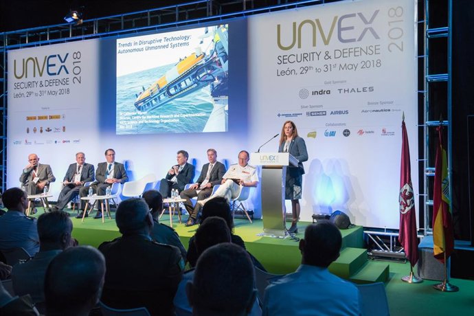 Archivo - Imagen de archivo de la edición de Unvex 2018, celebrada en León.